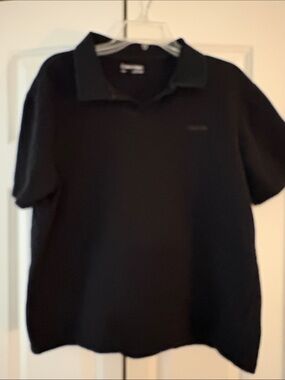 Calvin Klein Black Short Sleeve Polo